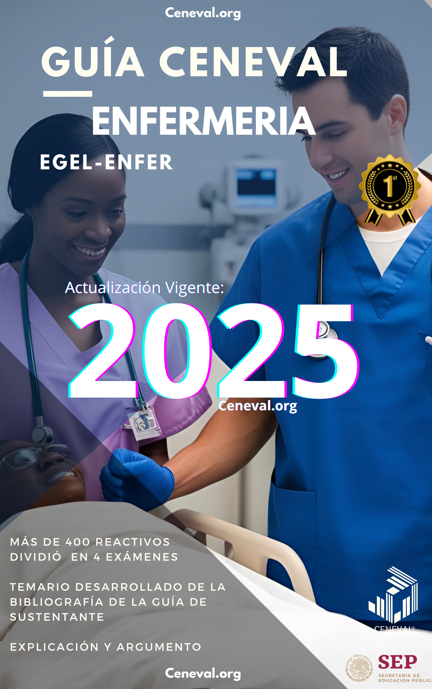 GUÍA CENEVAL EGEL PLUS ENFERMERÍA