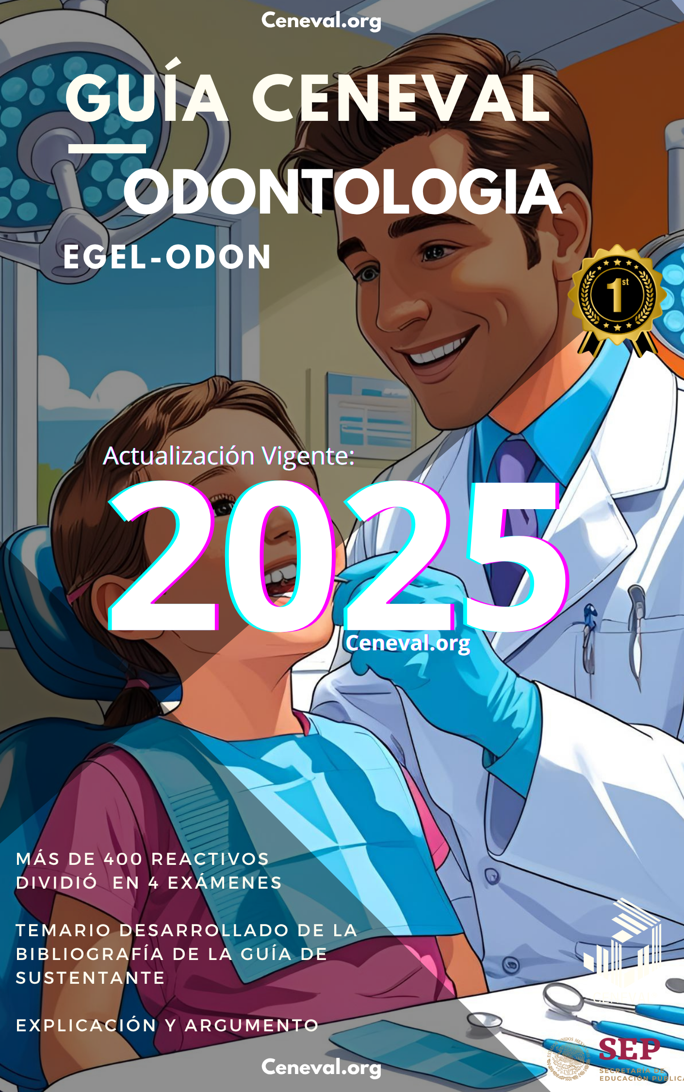 Guía CENEVAL EGEL PLUS Odontología