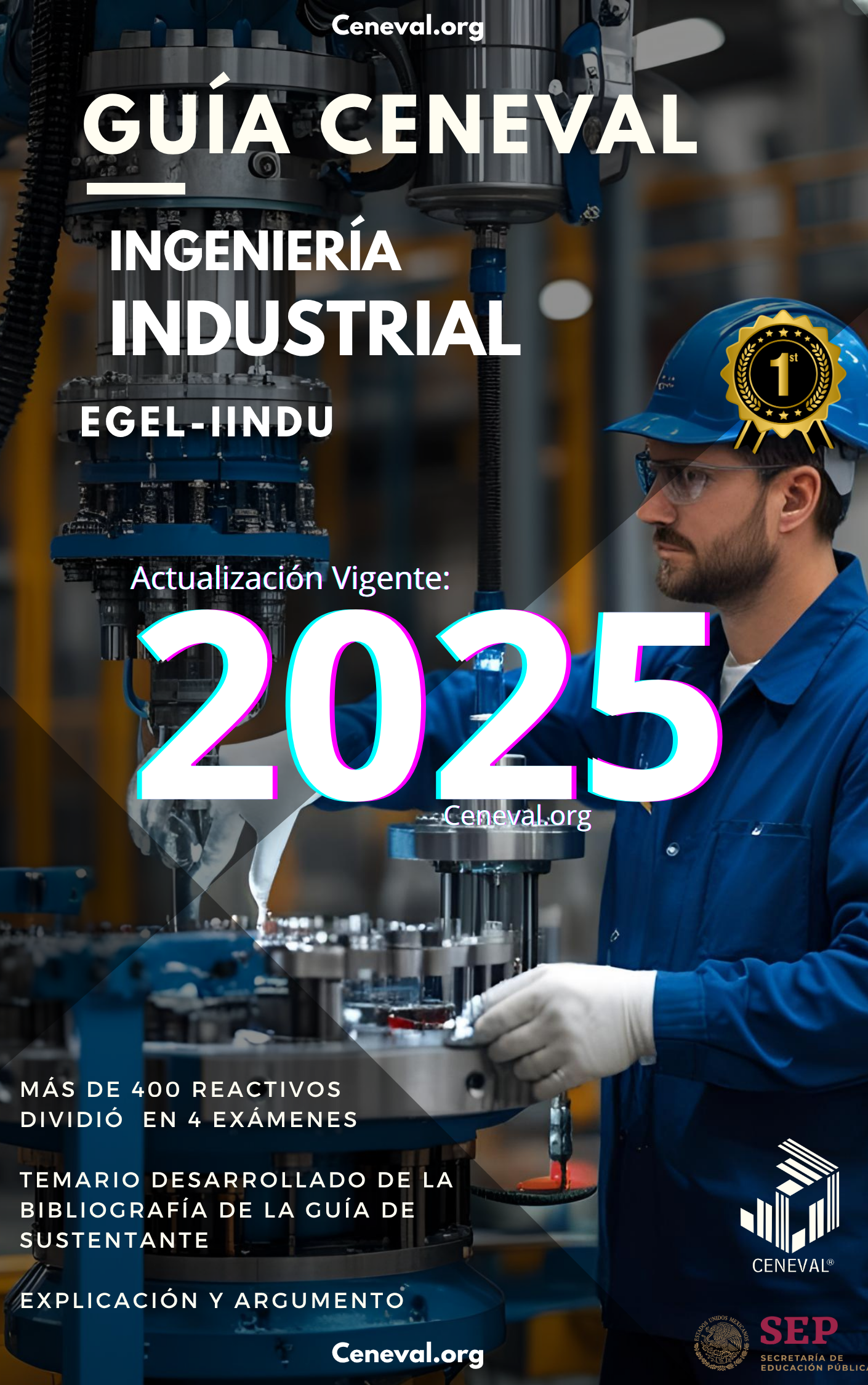 GUÍA CENEVAL EGEL PLUS INGENIERÍA INDUSTRIAL