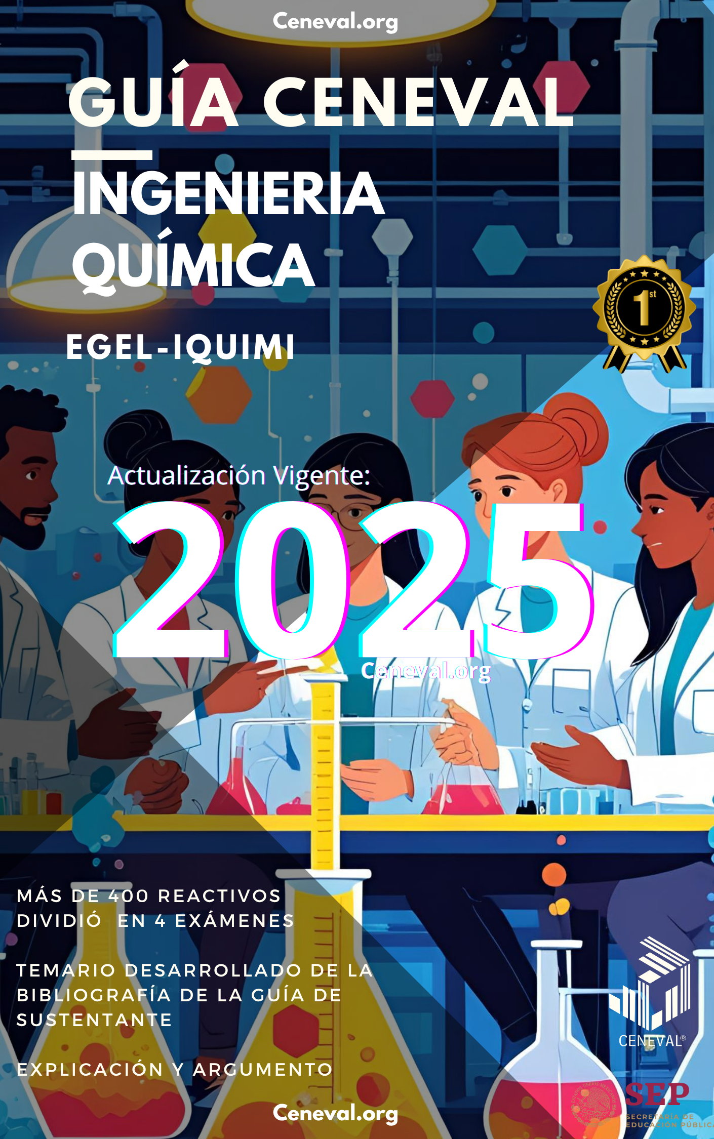 GUÍA CENEVAL EGEL PLUS INGENIERÍA QUÍMICA