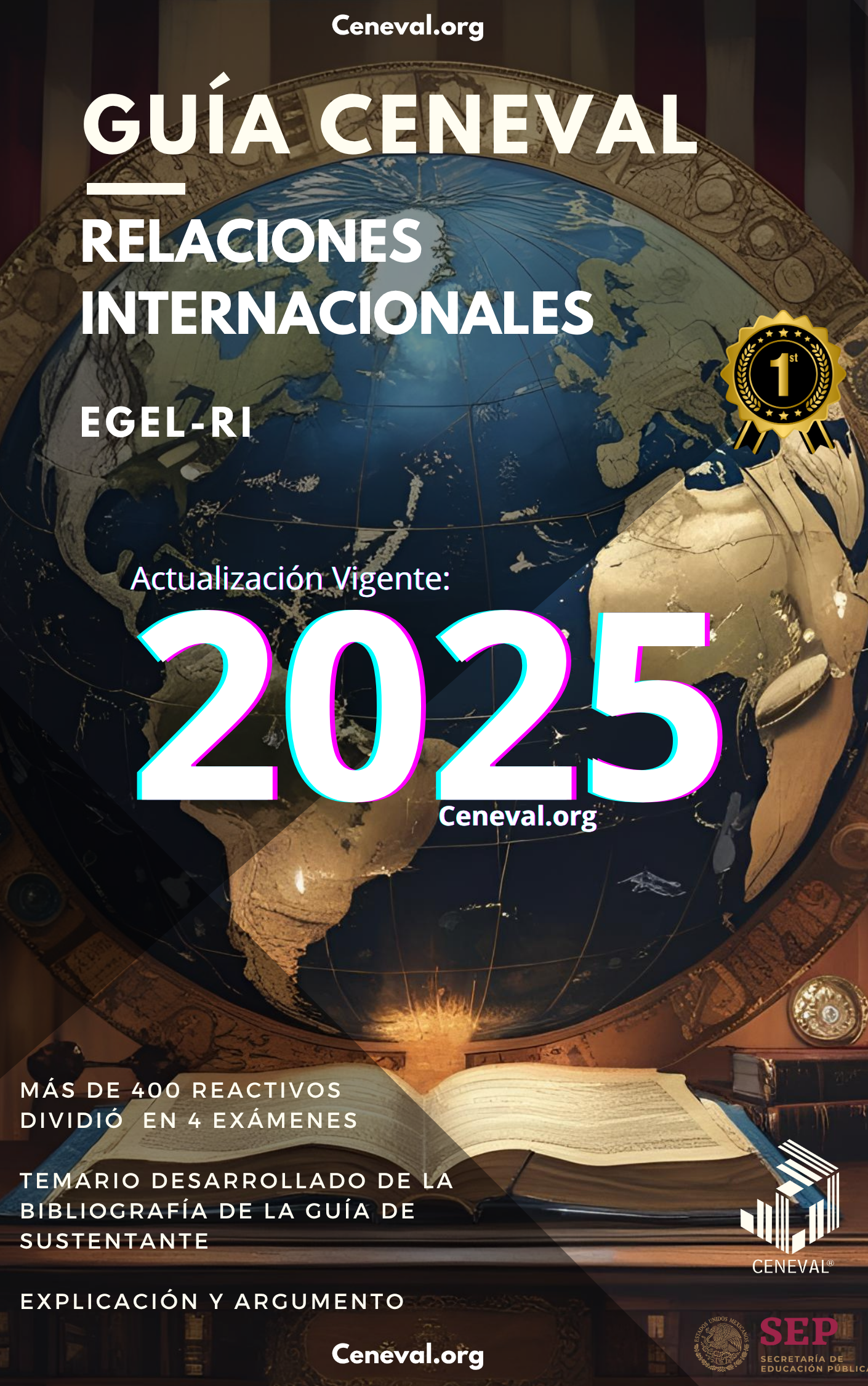 GUÍA CENEVAL EGEL PLUS RELACIONES INTERNACIONALES