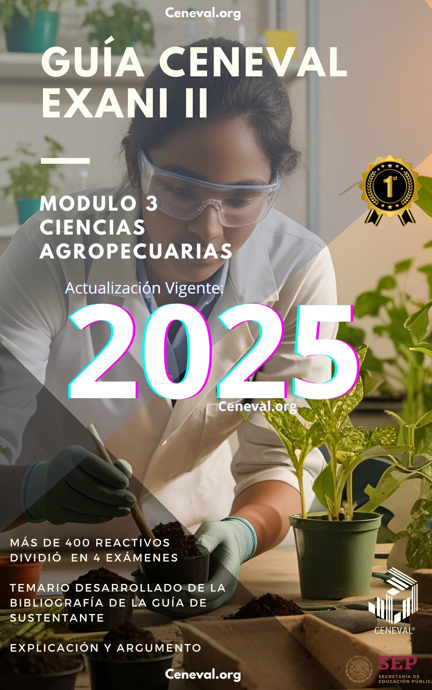 Guía CENEVAL Nuevo EXANI II - Ciencias Agropecuarias