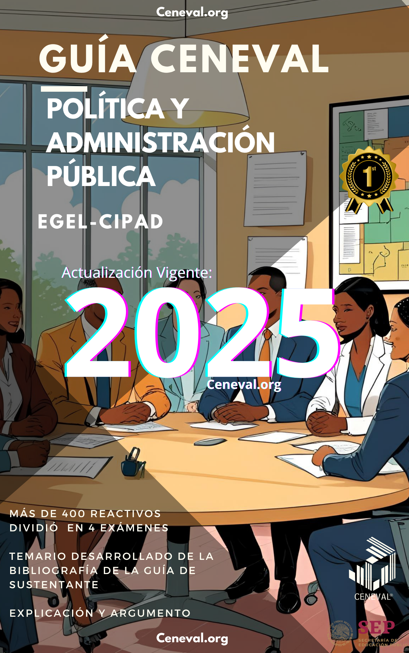 GUÍA CENEVAL EGEL PLUS CIENCIAS POLÍTICAS Y ADMINISTRACIÓN PÚBLICA