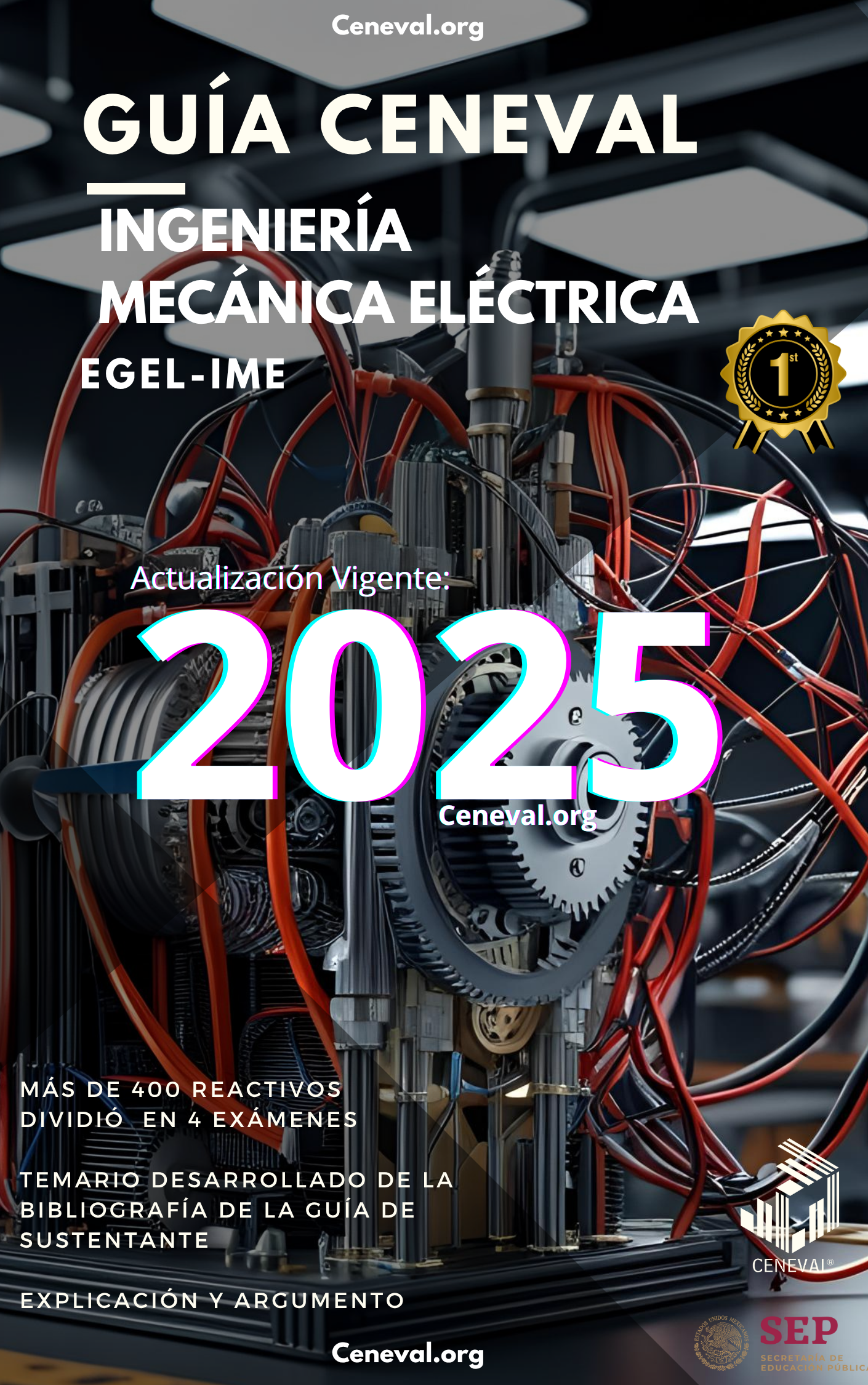 GUÍA CENEVAL EGEL PLUS INGENIERÍA MECÁNICA ELÉCTRICA
