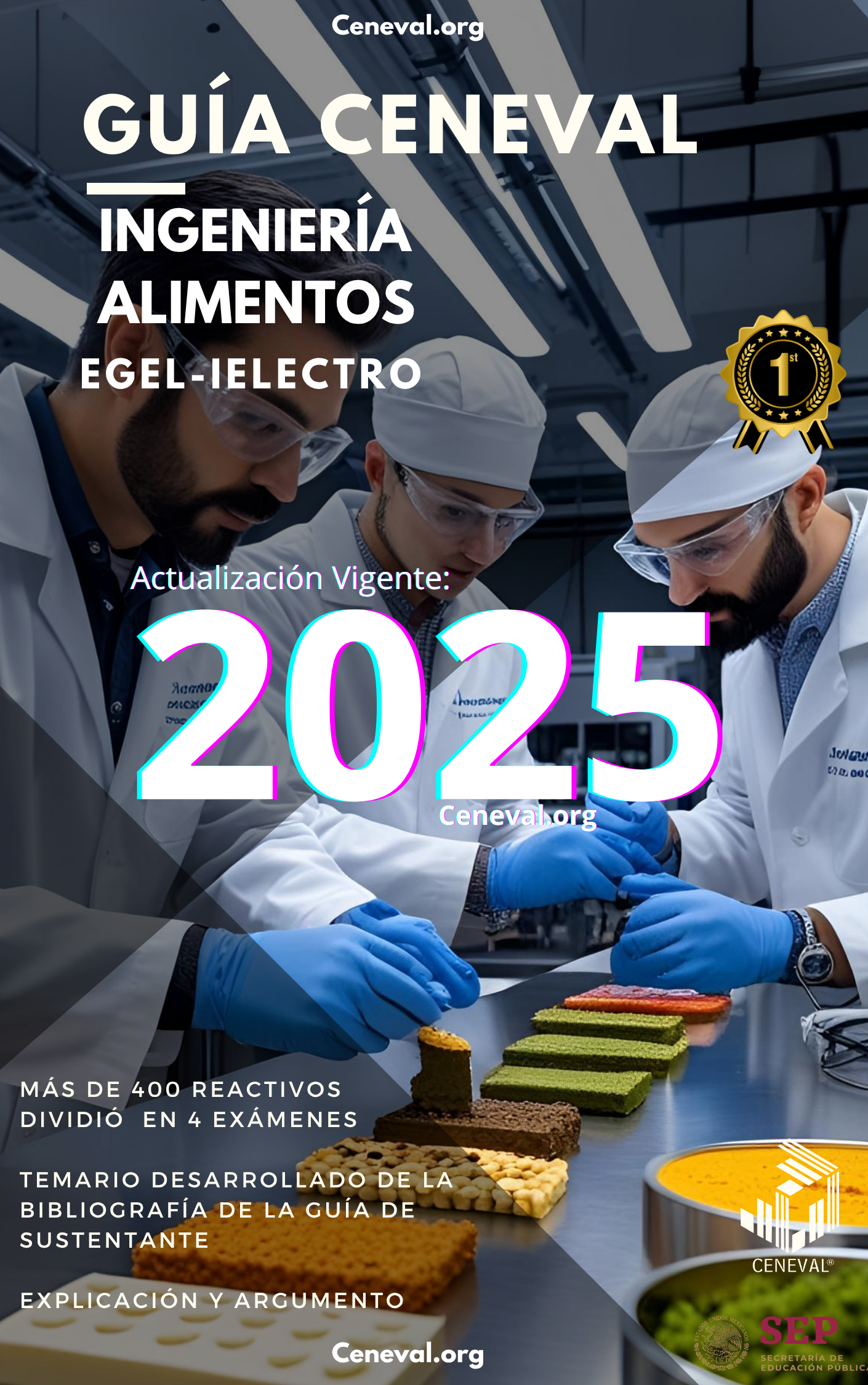 GUÍA CENEVAL EGEL PLUS INGENIERÍA EN ALIMENTOS