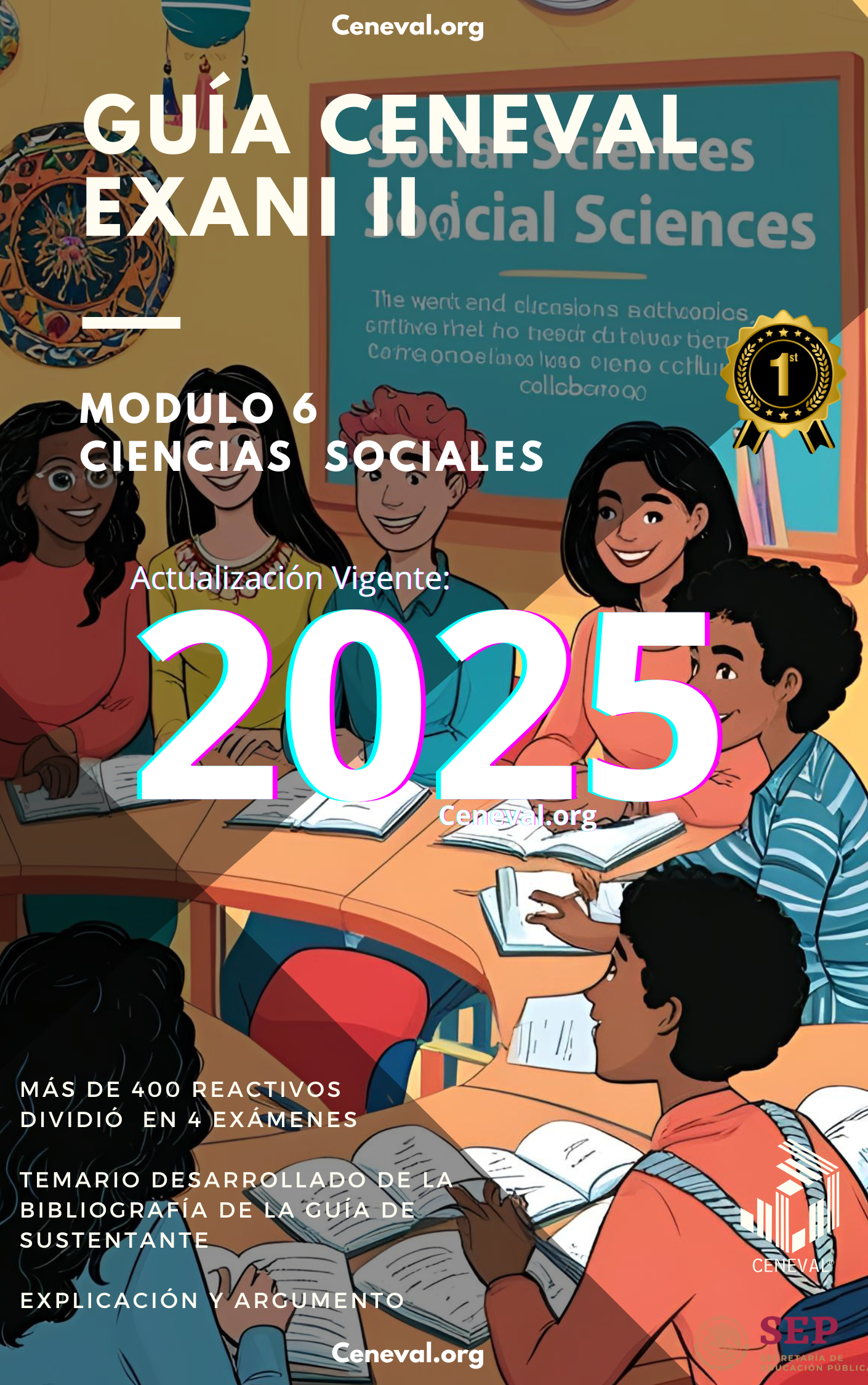 GUÍA CENEVAL NUEVO EXANI II - MÓDULO 6 - CIENCIAS SOCIALES