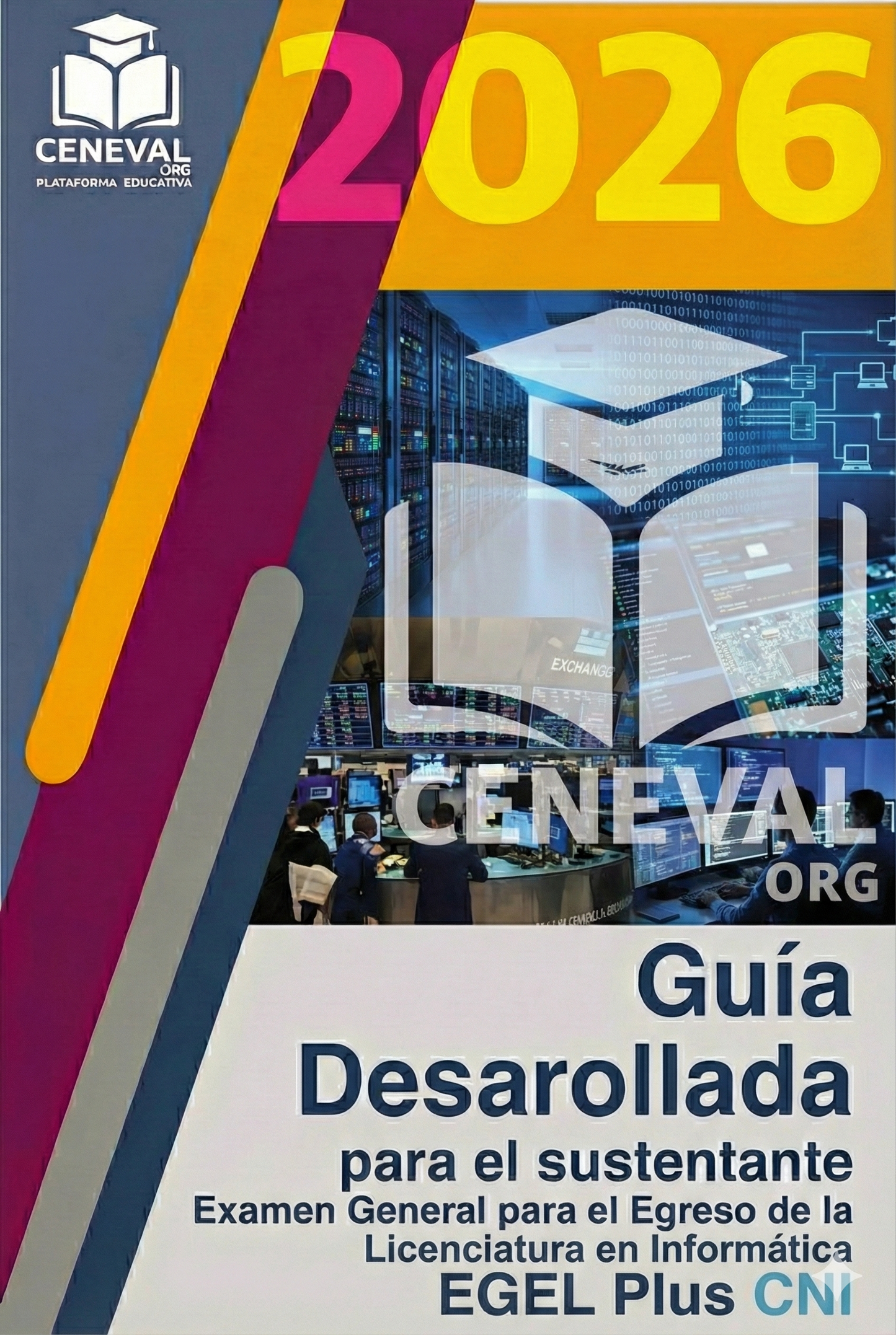 Guía de estudio oficial Ceneval EGEL Plus 2026 para Comercio y Negocios Internacionales.