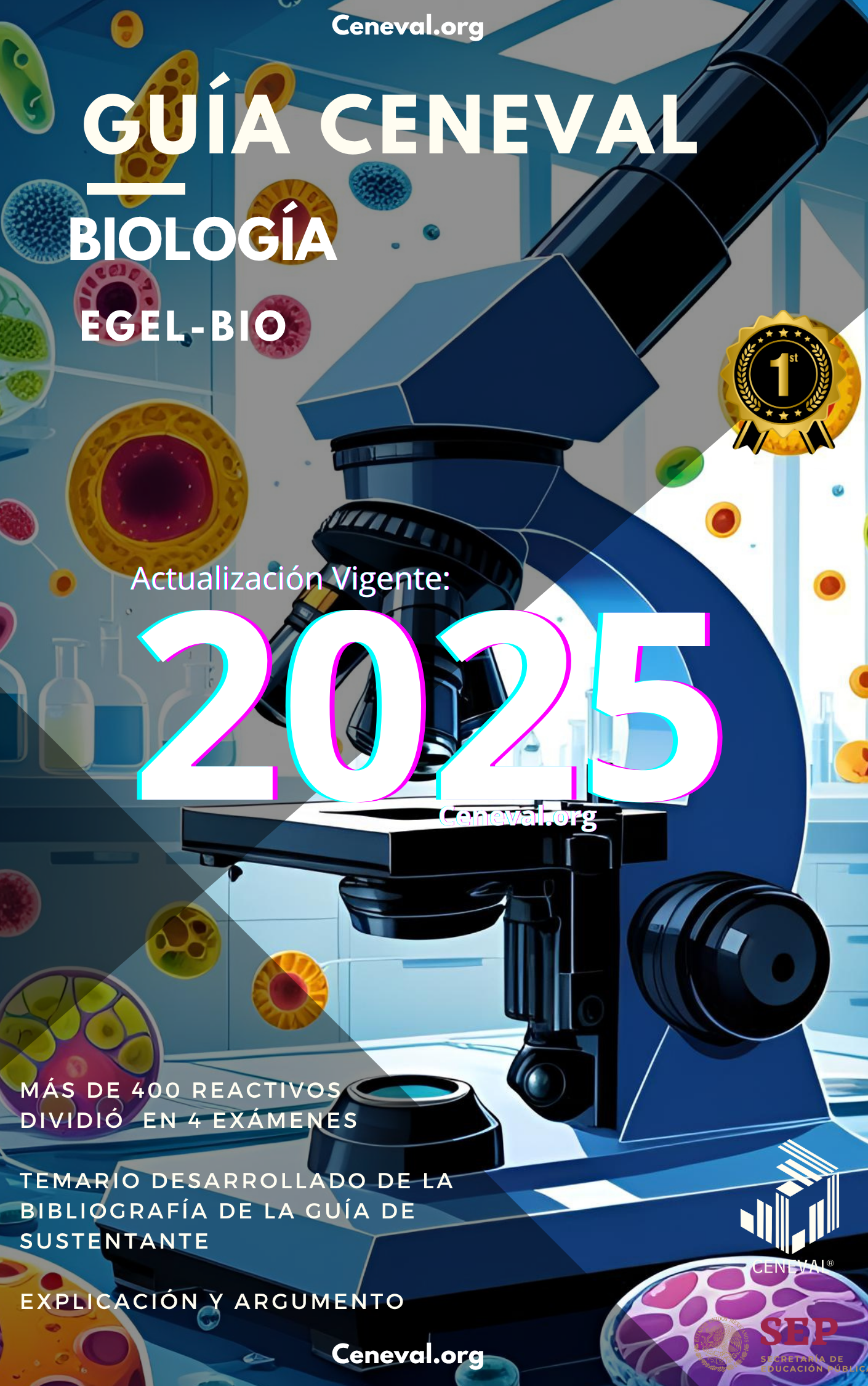 GUÍA CENEVAL EGEL PLUS BIOLOGÍA
