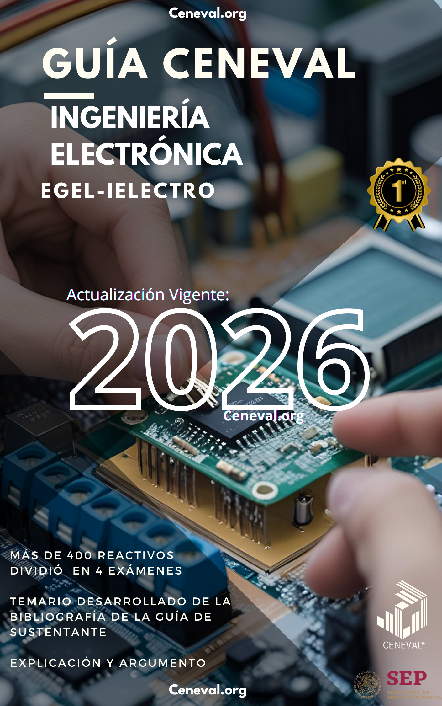 Guía Ceneval EGEL Plus Ingeniería Electrónica 2026: Examen de Egreso